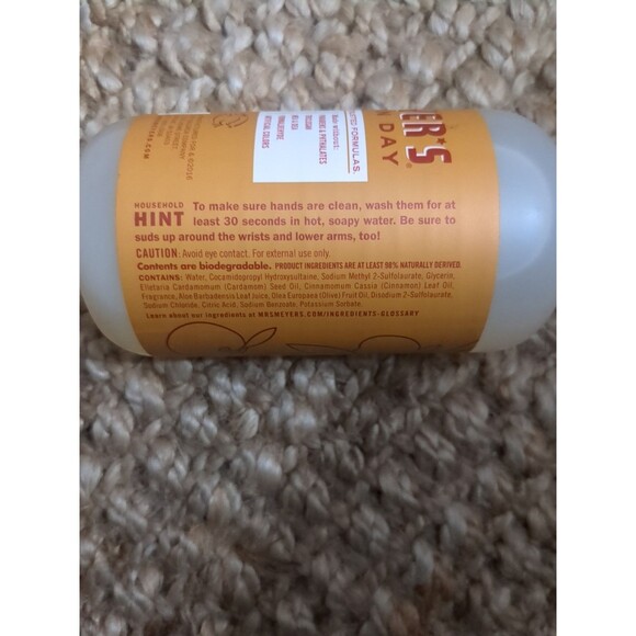 Mrs Meyers Hand Soap Clean Day Apple Cider Scent - 12.5 Oz - Pack of 1 - Picture 4 of 4